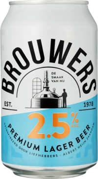 Brouwers 2.5 blik 33cl